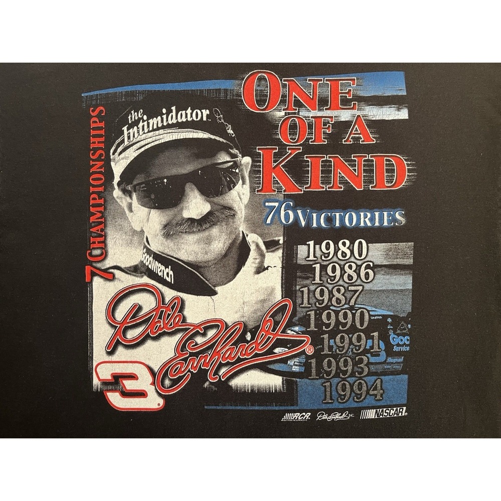 Vintage Dale Earnhardt T Shirt One Of A Kind Competitors View Short Sleeve XXL - Picture 16 of 16